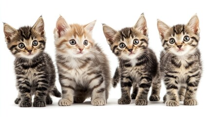 Four Adorable Kittens