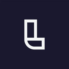 Letter L logo icon design template elements