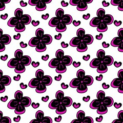 Fototapeta premium seamless floral pattern
