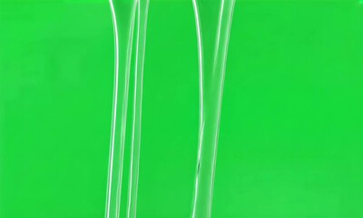 Mint drips on green screen - Powered by Adobe