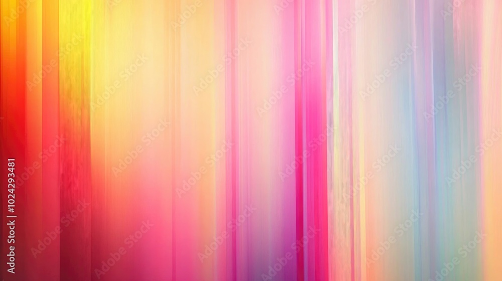 Aufkleber Abstract geometric texture featuring a colorful blurred background with a gradient effect perfect for use in wallpapers textiles templates or advertising designs
