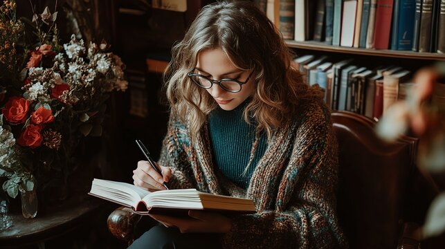 A writer signing a publishing contract, ready to see their book hit shelves after months of hard work