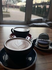 Sophisticated patterns on the foam turn a cup of coffee into a real work of art. Can be useful for use in social networks and blogs.