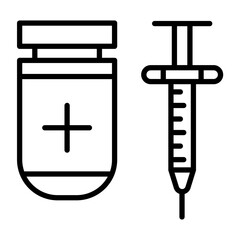 Opioids Vector Icon Style