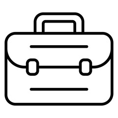 Briefcase Vector Icon Style