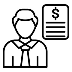 Obraz premium Personal Guarantee Vector Icon Style