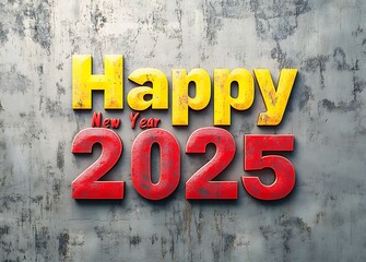 Fototapeta premium A Year of Vibrant Possibilities