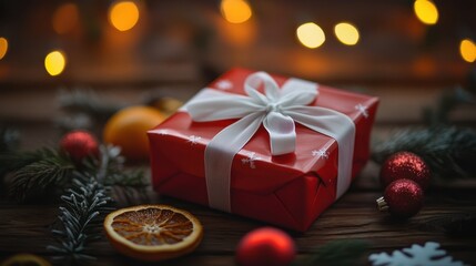 The Beautiful Red Holiday Gift
