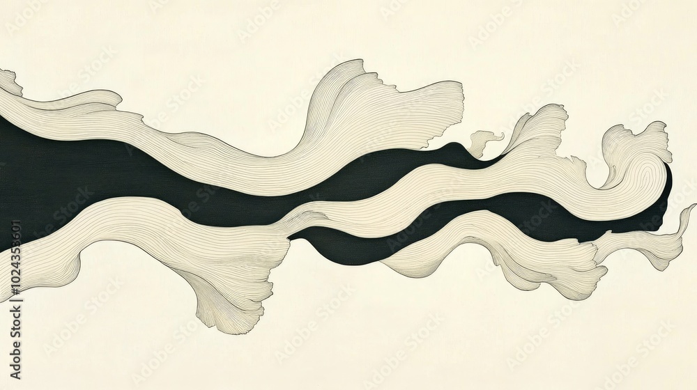 Poster burnt paper isolated on a light background with copy space