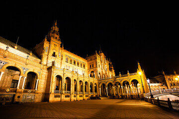 Fototapeta premium 유럽 스페인 세비야 풍경