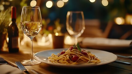 Cozy Candlelit Dinner: A Romantic Evening Meal