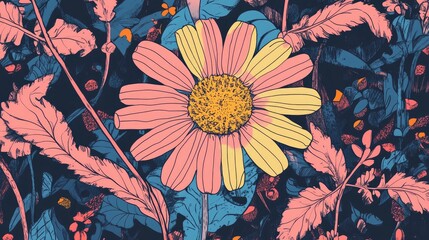Beautiful Flower in the Evening Light