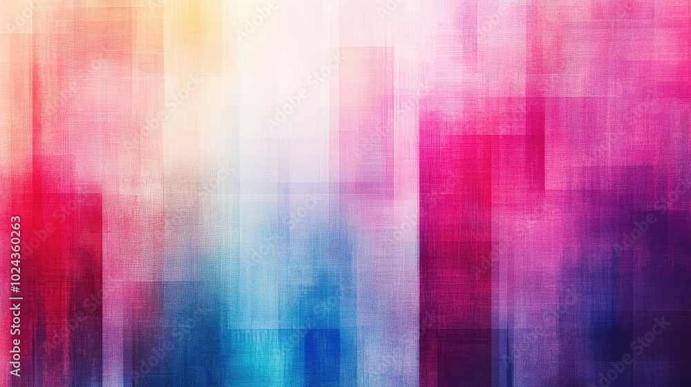 Poster Abstract geometric texture featuring a trendy blurred background with a gradient pattern ideal for wallpaper textile poster or decorative design