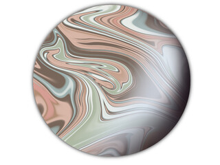  Planet Illustration Set Pastel Shadow Multicolor
