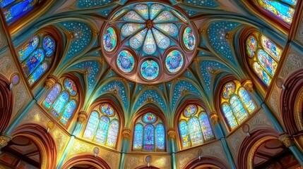 Fototapeta premium Intricate Historic Building with Stunning Architecture