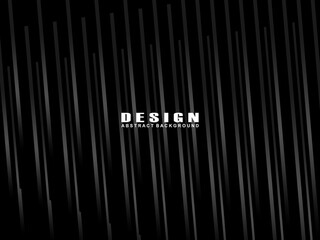Abstract futuristic dark black background with modern design. Realistic 3d wallpaper with luxury lines. Elegant background for posters, websites, brochures, cards, banners, apps, etc.