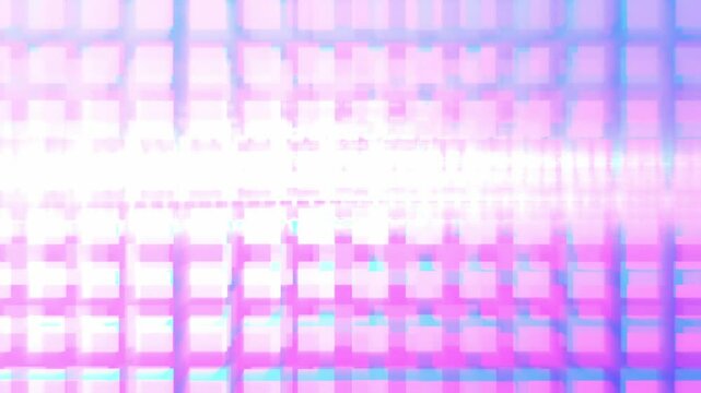 digitale Transformation - symmetrische Quadrate - Datenbl&ouml;cke, Unsch&auml;rfe, Hintergrund, Pixelkunst, Technologie, Wissenschaft, Forschung, pink, violett