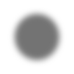 Shadow Black Circle fade up on transparent background