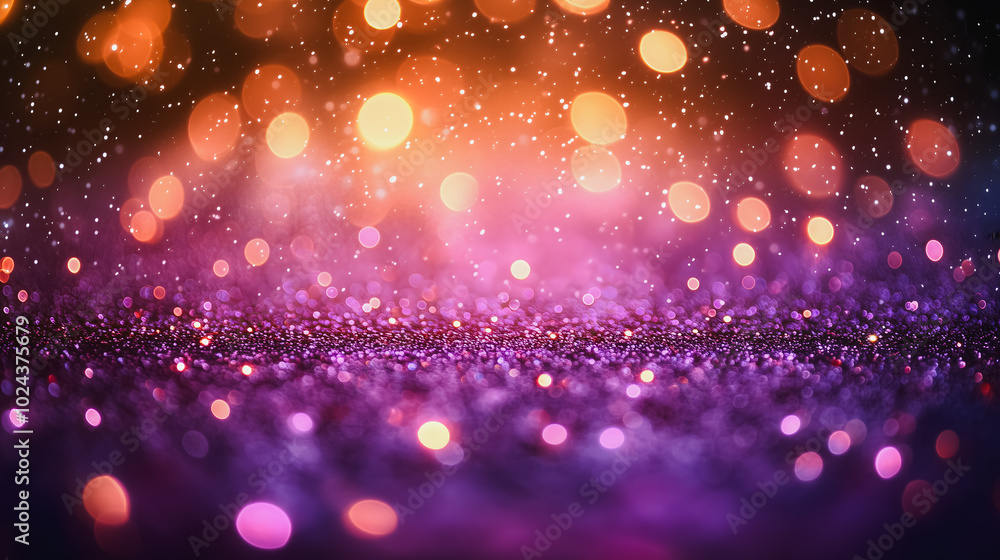 Aufkleber a purple background with many small purple dots. the dots are scattered all over the background and 