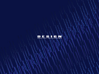 Premium background design with diagonal blue stripes pattern. Vector horizontal template for digital luxury business banner, contemporary formal invitation, luxury voucher, prestigious gift certificat