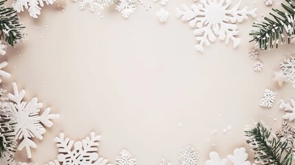 Merry Christmas and Happy New Year background