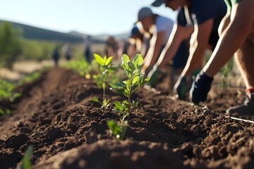 Community Planting Initiative Fostering Environmental Sustainability