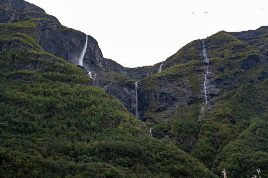 Wikingerdorf Gudvangen in Norwegen