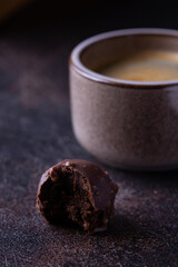 Chocolate and coffee