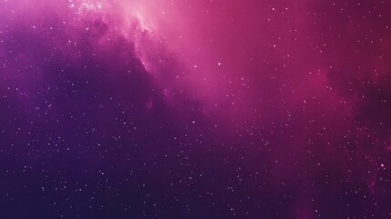 Naklejka premium Enchanting Starry Galaxy Backdrop in Vibrant Fuchsia Hues