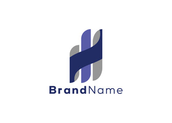 Minimalist finance logo. Modern style business growth finance logo