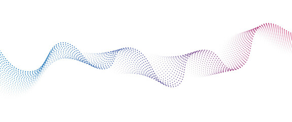 	
Flowing Dot Wave halftone gradient pattern on transparent background	
