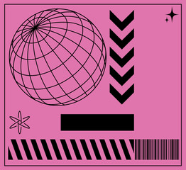 Sustainable Brutalist Sticker