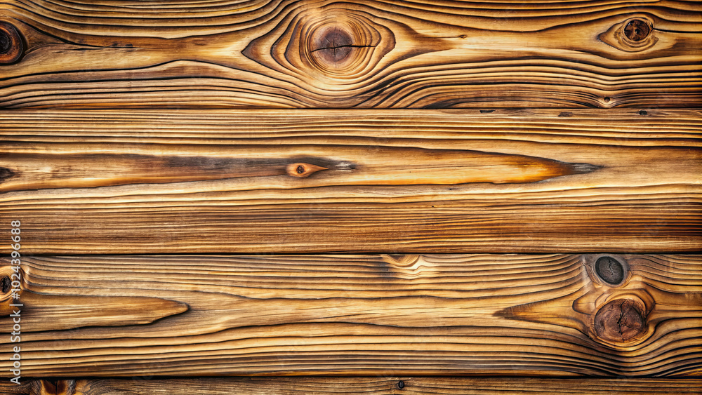 Aufkleber the image showcases a detailed wooden surface with distinct grains and knots, bringing warmth and a 
