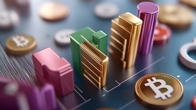 A detailed bar graph that visualizes the inflation trends over time displaying various currency symbols such as the dollar euro pound yen and more
