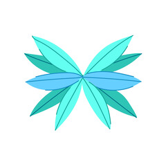 magical fairy wings cartoon. delicate fantasy, enchanted gossamer, translucent iridescent magical fairy wings sign. isolated symbol vector illustration