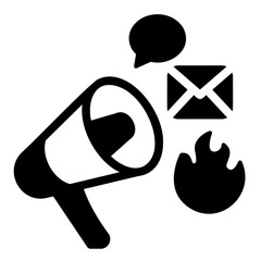 advertising Solid icon