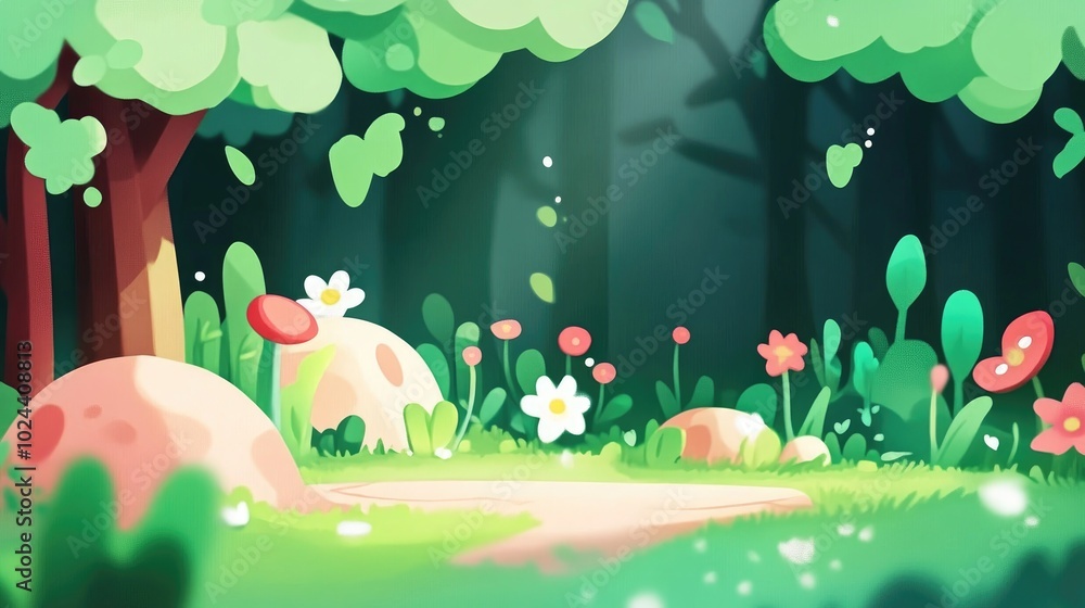 Poster close up of moss background
