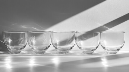 Glass Salad Bowl