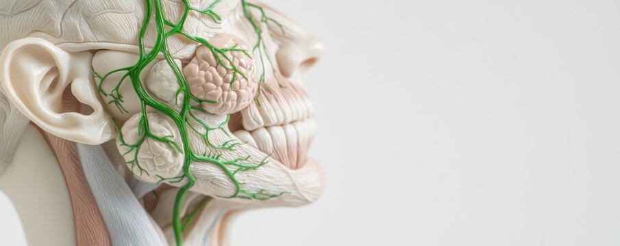 A detailed anatomical model of an insect, with its exoskeleton, internal organs, and segmented body structure clearly shown.