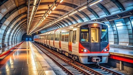 train in subway underground