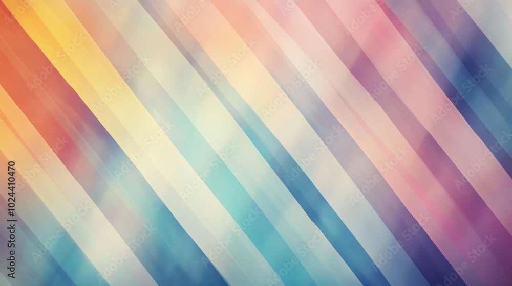 Poster Abstract geometric texture featuring a trendy blurred background with a gradient pattern ideal for wallpaper textile poster or decorative design