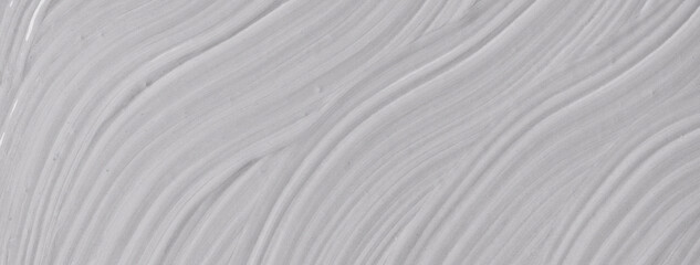 Abstract fluid art background light gray colors. Liquid marble. Acrylic painting on canvas with...