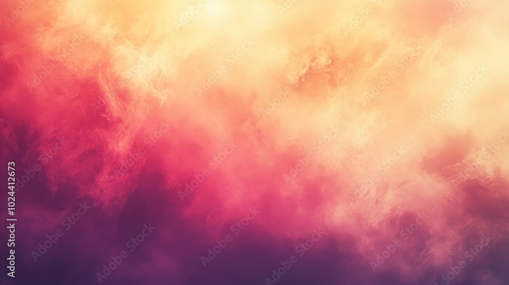 Aufkleber artistic illustration with a dreamy blurred modern background featuring a gradient ideal for use as 