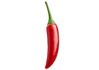 red hot chili pepper and golden royal armchair isolated on transparent or white background