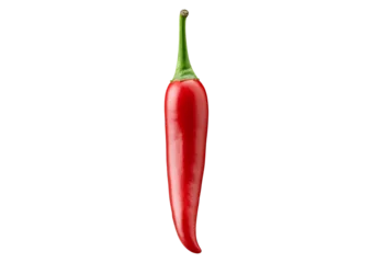 red hot chili pepper and golden royal armchair isolated on transparent or white background