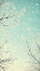 Fototapeta premium Crystal Branches, Frost