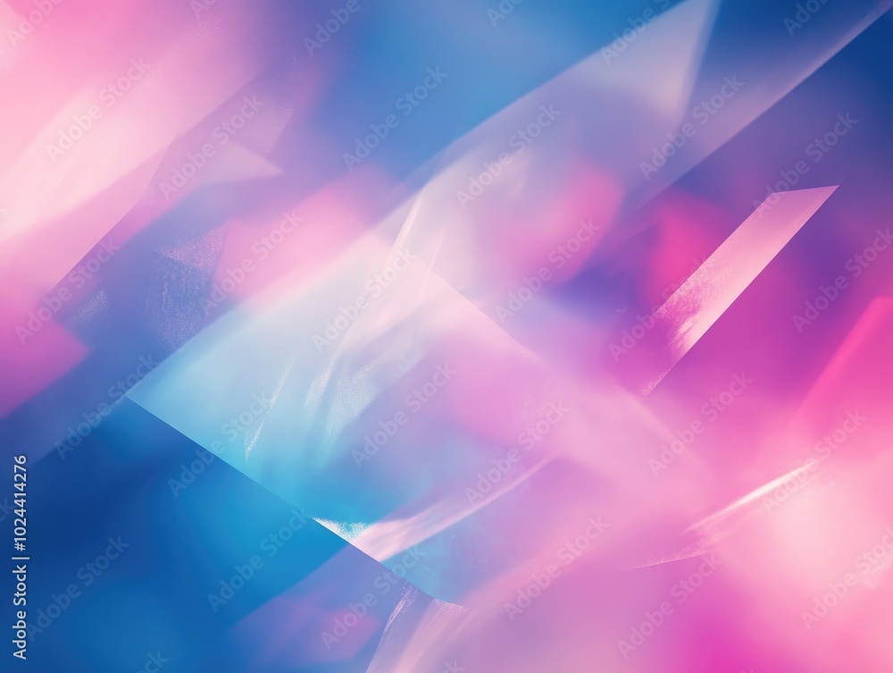 Aufkleber Abstract geometric texture featuring a trendy blurred background with a gradient pattern ideal for motion wallpapers fantasy illustrations and design elements for graphics or textiles