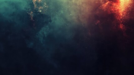 Fototapeta premium Ethereal Cosmic Explosion in the Dark Universe