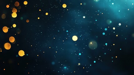 Obraz premium Enchanting Celestial Wonderland: A Sparkling Cosmic Dreamscape