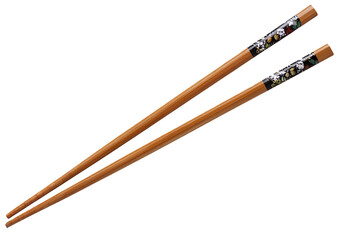 chopsticks isolated on transparent or white background